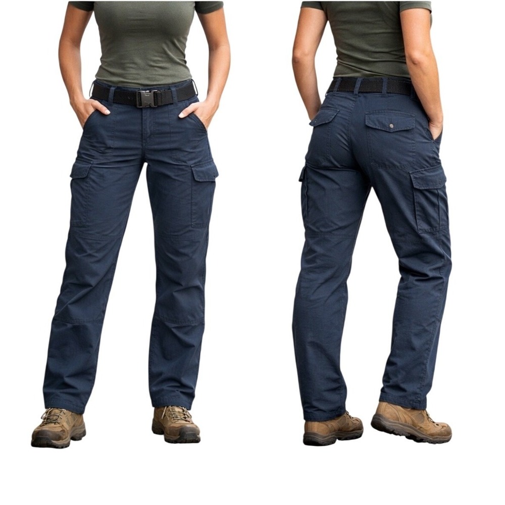 TRU-SPEC Tactical Pants Womens 14 24-7 Series Original Navy Blue Cargo NEW